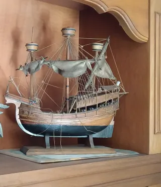 Maqueta Barco Carraca Jaime I S. XIV