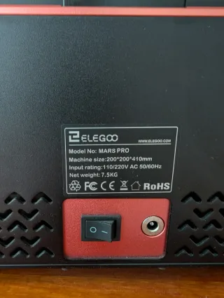 Impresora 3D Resina Elegoo Mars PRO + Mercury Plus