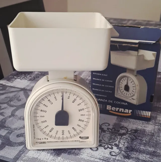 Báscula de Cocina Bernar Blanca
