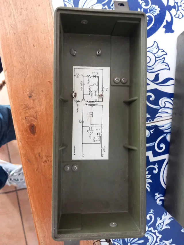 Teléfono Militar Ericsson Verde