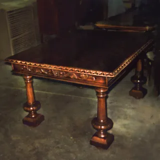 Tavolo scrittoio fine '800 in legno prezzo trattab