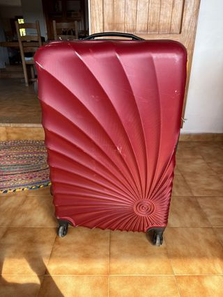 Maleta grande roja