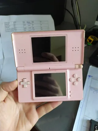 Nintendo DS Lite Rosa + 3 Rayman