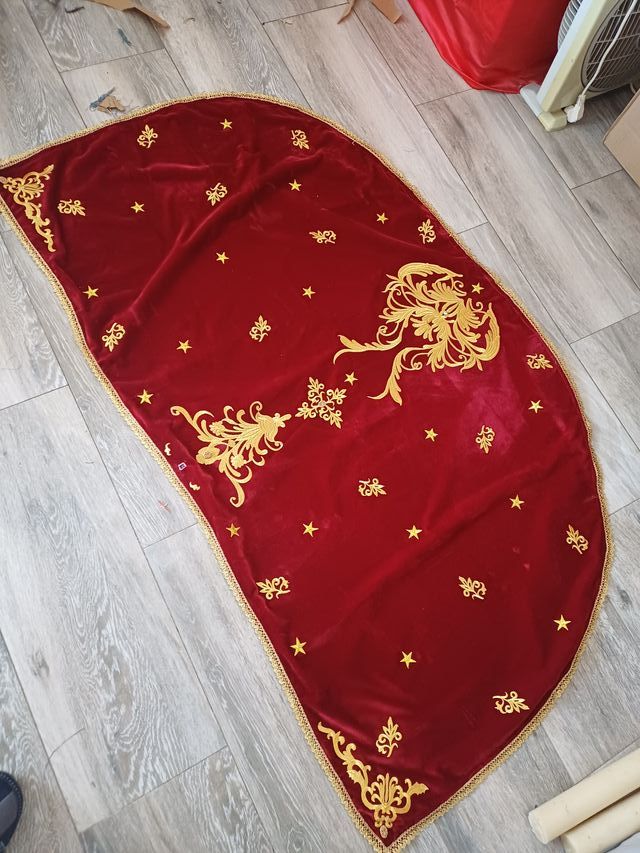 Manto Virgen Estrellas hasta ,de 60 a75cm