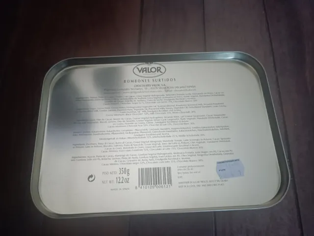 Scatola in metallo per cioccolatini Old Value