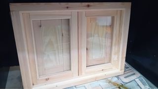 ventana madera Leroy Merlin