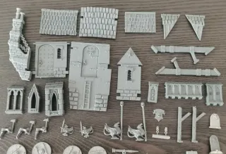 Escenografía para edificios 4. Warhammer. 