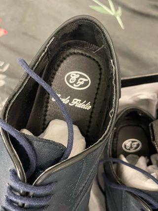Scarpe eleganti uomo blu 