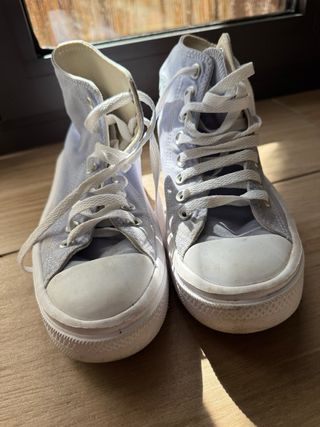 Converse Azul Plataforma