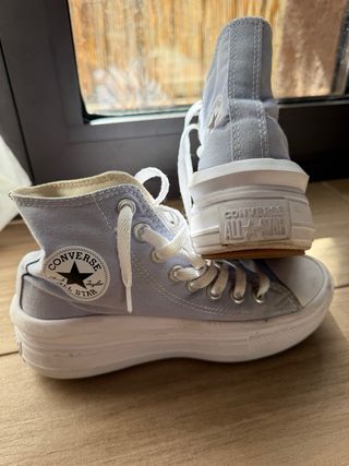 Converse Azul Plataforma
