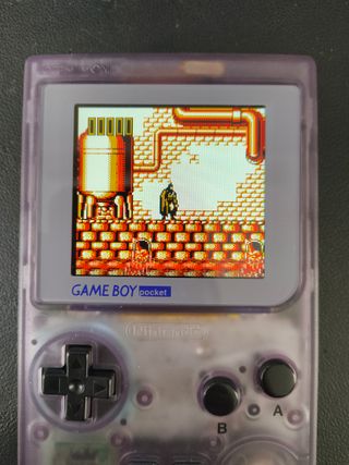 GameBoy Pocket - Pantalla IPS + Cartucho Juegos