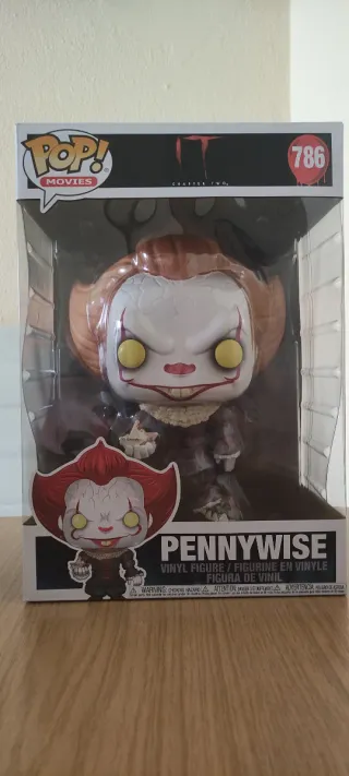 Funko Pop Jumbo Pennywise IT Capitulo Dos 786