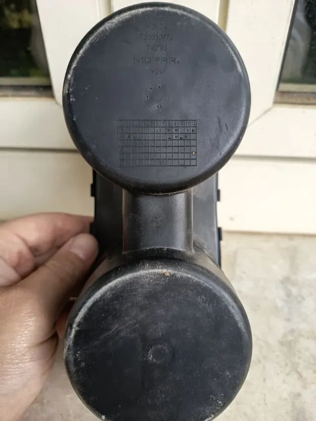 Fiat Nuova Tipo Gomma Tunnel Centrale