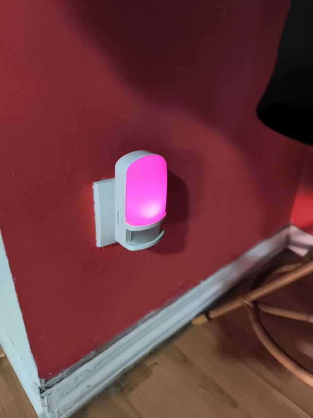 Luz Nocturna LED Detector Movimiento