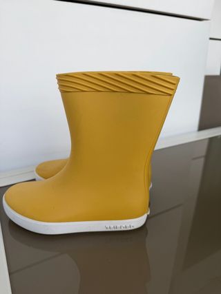 Botas de agua niño amarillas
