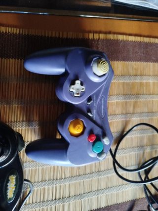 Mandos GameCube Harry Potter Nintendo Morado y Neg