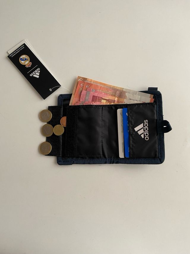 Cartera/Monedero Adidas Real Madrid Azul Marino