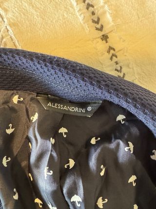 Americana Alessandrini Hombre Azul