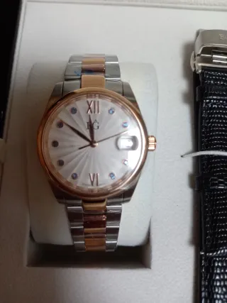 Reloj BG Mujer Oro y Plata