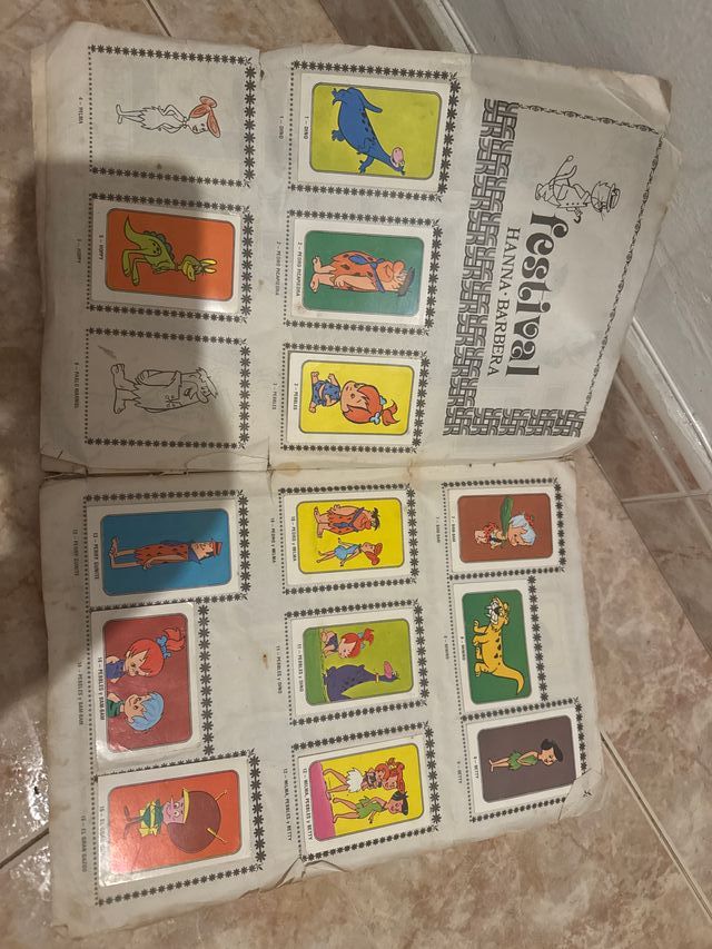 Álbum Festival Hanna Barbera Cromos