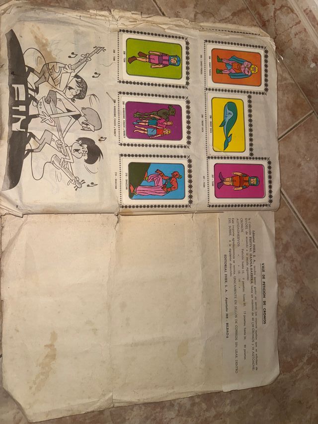 Álbum Festival Hanna Barbera Cromos
