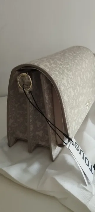 Bandolera Tous Audree Kaos Beige Nueva