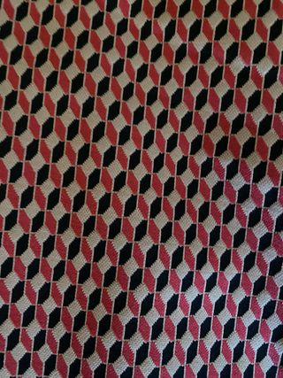 Pantaloni fantasia geometrica vita alta