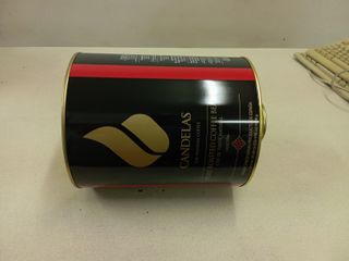Lata de café Candelas para manualidades