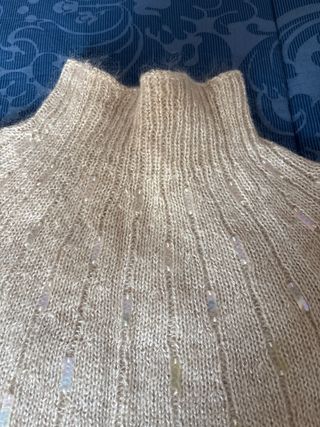 Maglione donna beige