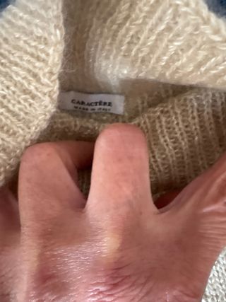 Maglione donna beige