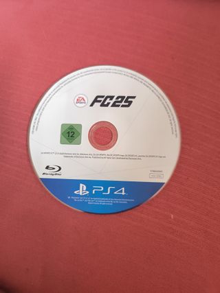 FC 25 PS4 (PlayStation 4) - prácticamente sin uso 