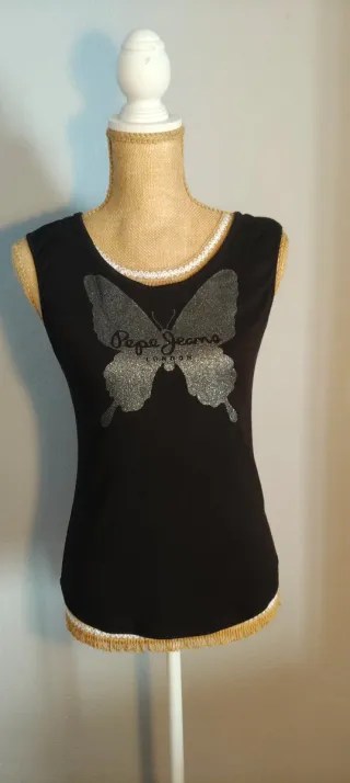Camiseta Pepe Jeans Mariposa Brillo