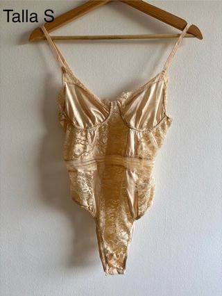 Body encaje beige Talla S