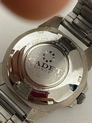 Orologio Cadet Cronostar Tachymetre Blu