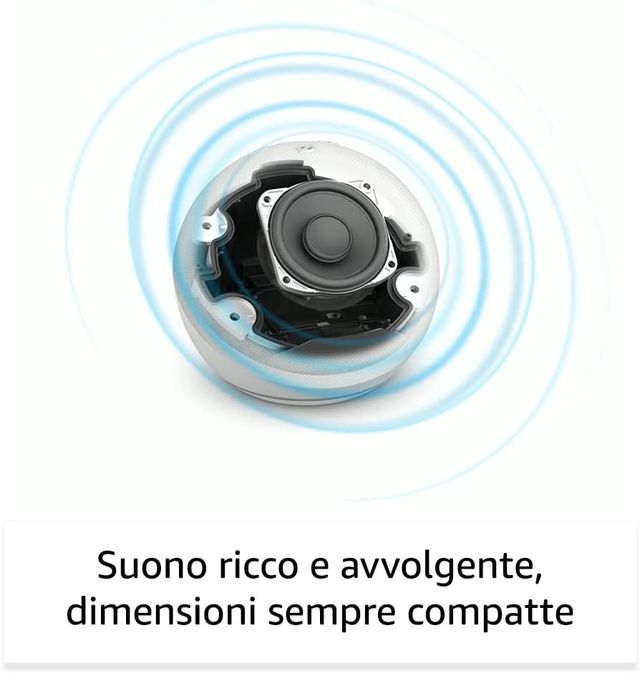 Echo Dot Altoparlante Smart Wi-Fi Bianco