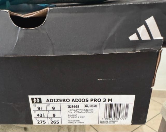 Adidas Adizero Adios PRO 3