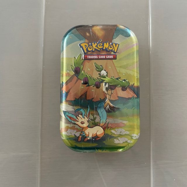 Mini Tin Pokémon Arboliva & Leafeon Sigillata ITA