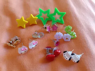 Lote de pendientes variados