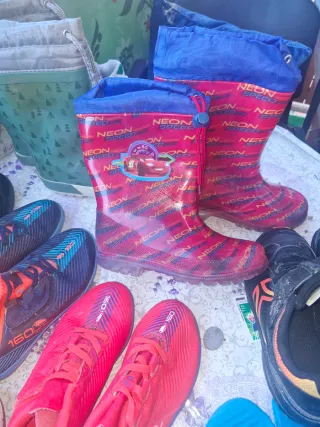 Lote zapatillas niño talla varias tallas 28 al 32