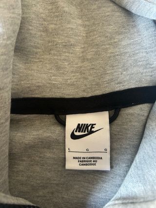 Sudadera Nike Tech Gris Talla L