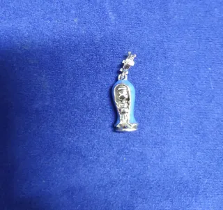 Charm Virgen Niña Pulsera Pandora o collar Plata 