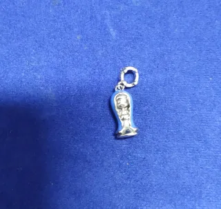 Charm Virgen Niña Pulsera Pandora o collar Plata 