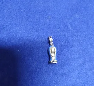 Charm Virgen Niña Pulsera Pandora o collar Plata 