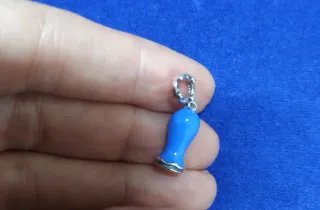 Charm Virgen Niña Pulsera Pandora o collar Plata 