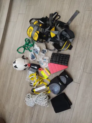 Kit EPIs: Arnes, Cuerda, Casco y más