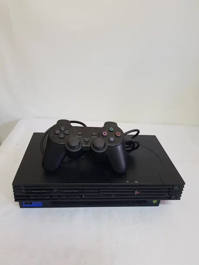 Consola Sony PlayStation 2 Negra+ mando