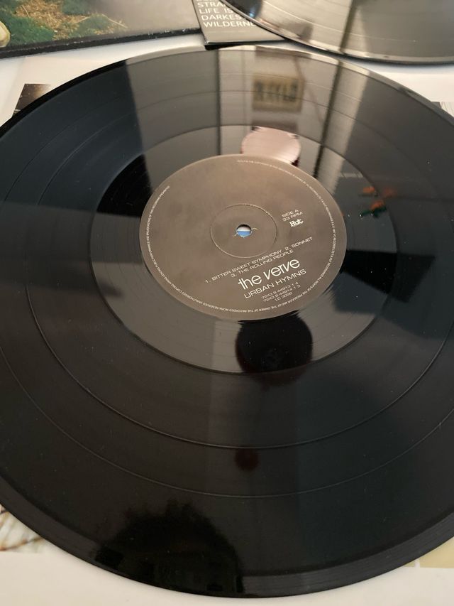 Primera edición en vinilo de The Verve Urban Hymns. 1997
