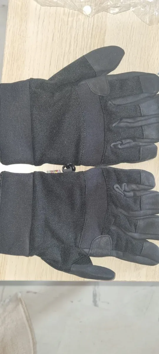 Guantes Moto Invierno Trabajo Negros