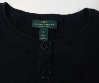 Jersey Ralph Lauren LRL Negro Talla L