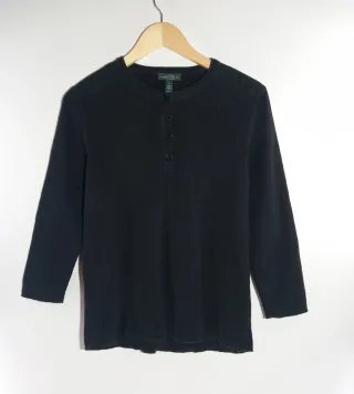 Jersey Ralph Lauren LRL Negro Talla L